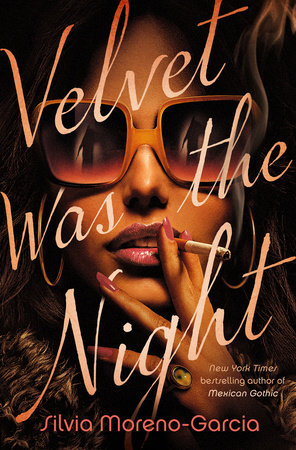Book cover, Velvet was the Night