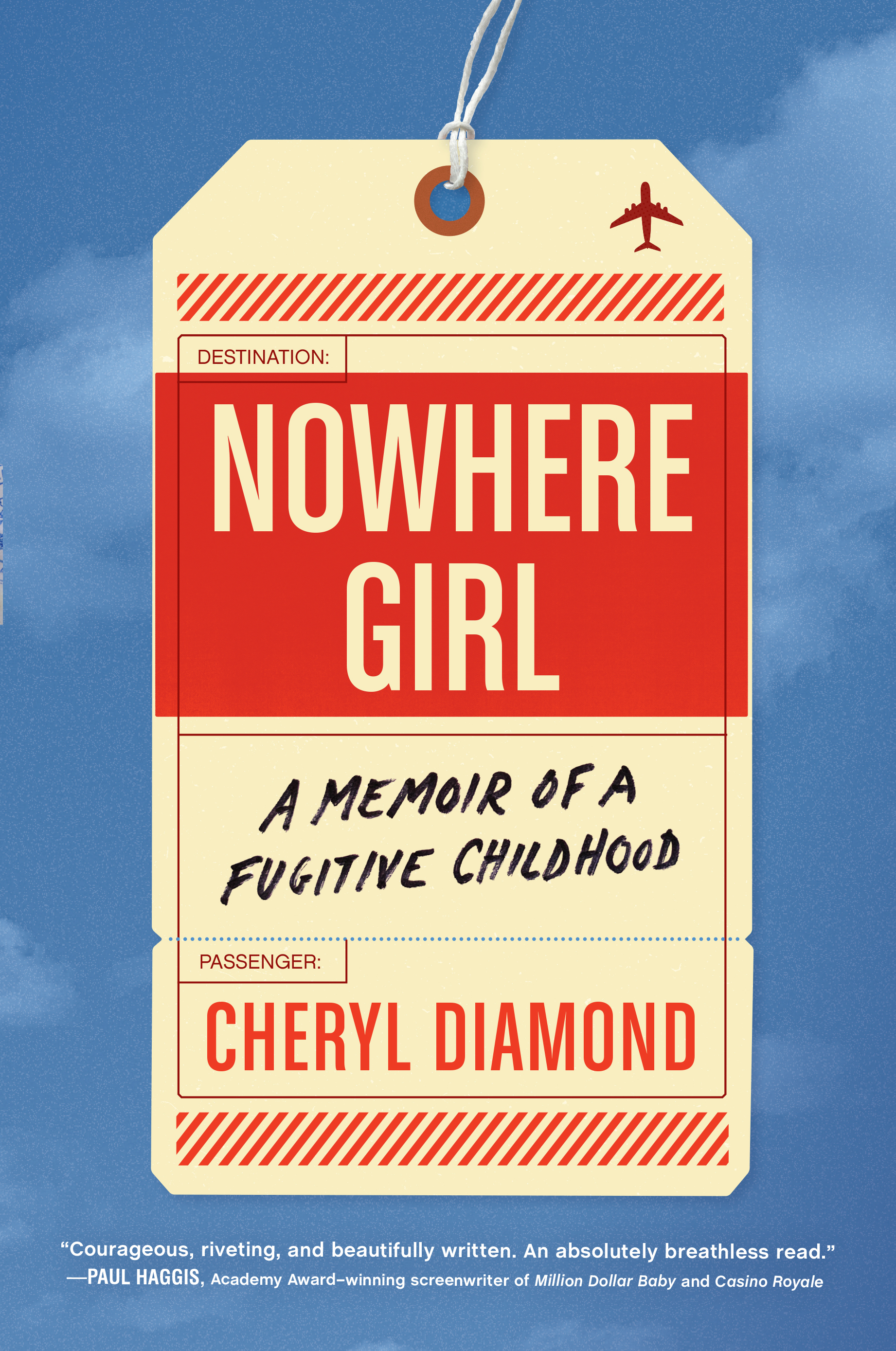 cover image of the memoir Nowhere Girl by Cheryl Diamond