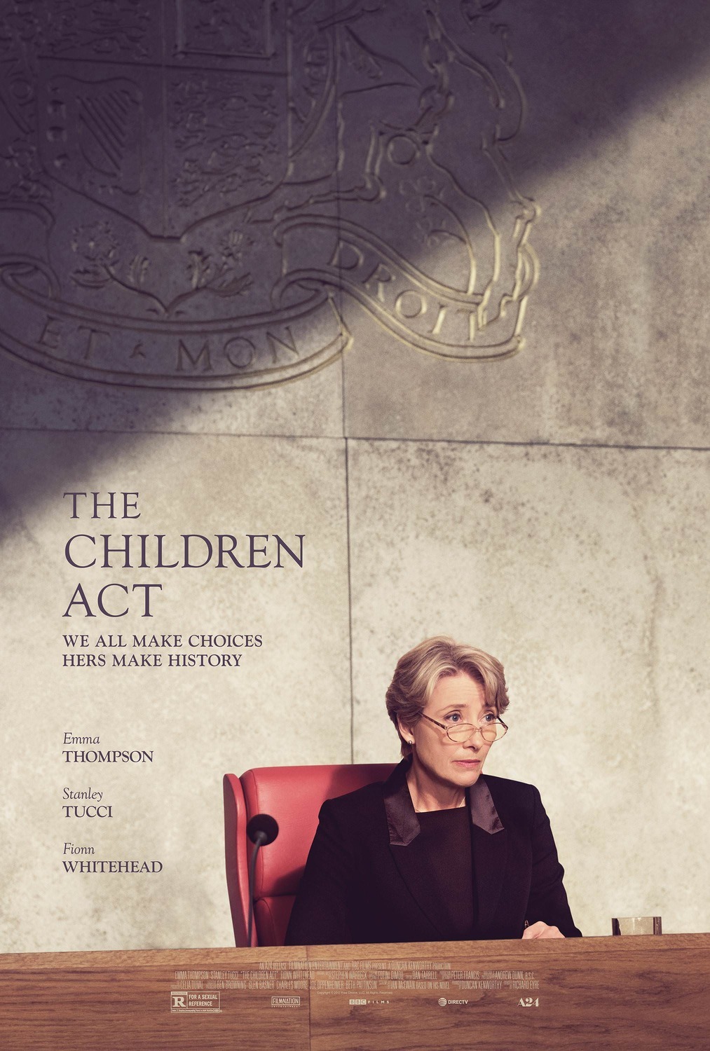 film poster for The Children Act