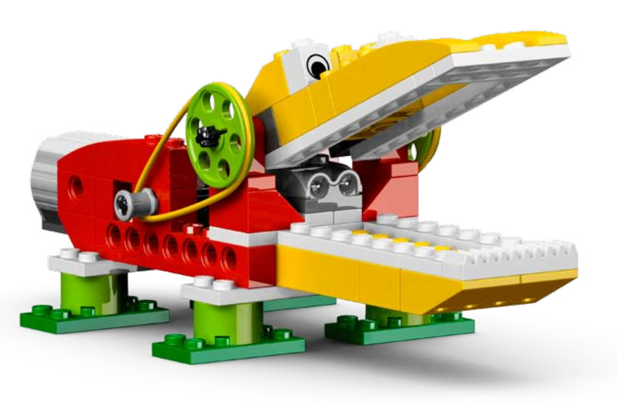hungry alligator Lego WeDo model