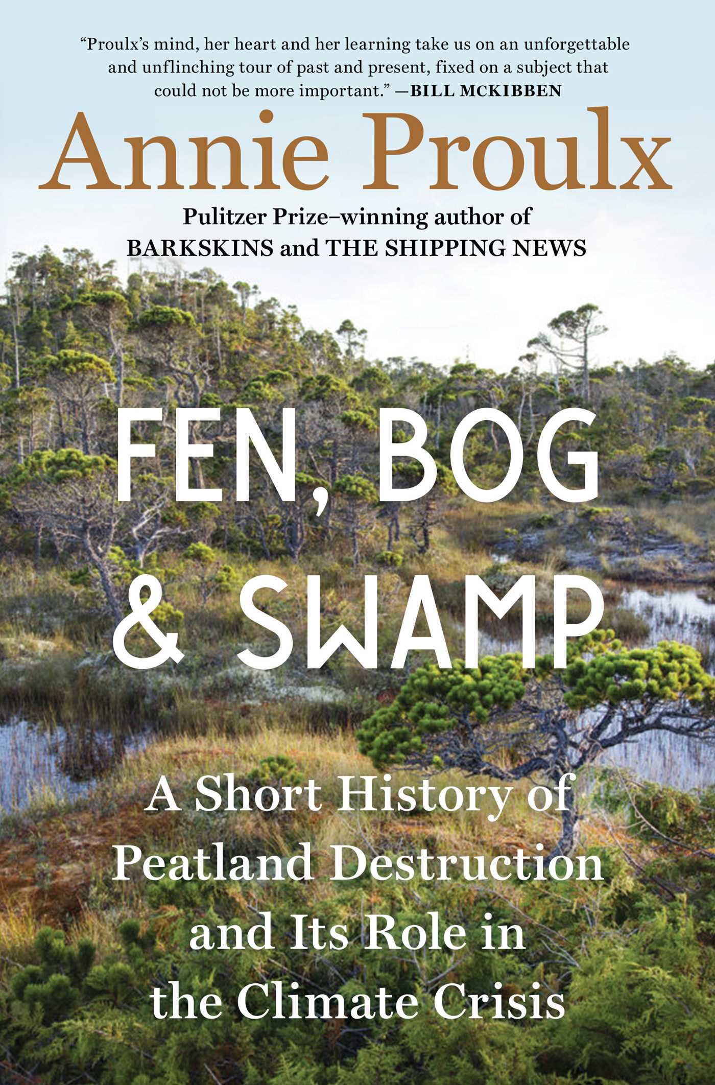 Book Cover: Fen, Bog, Swamp by Annie Proulx