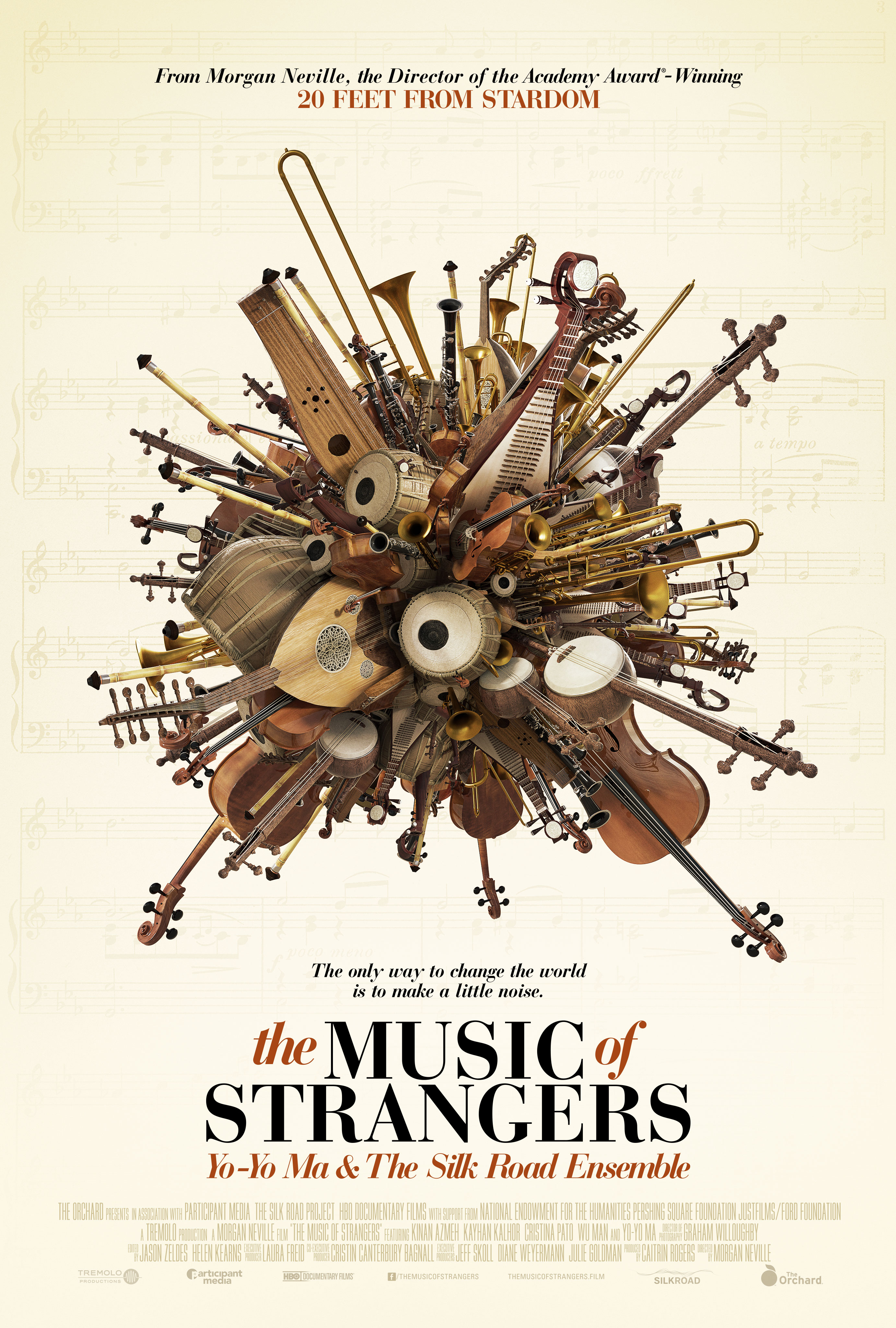 film poster for The Music of Strangers
