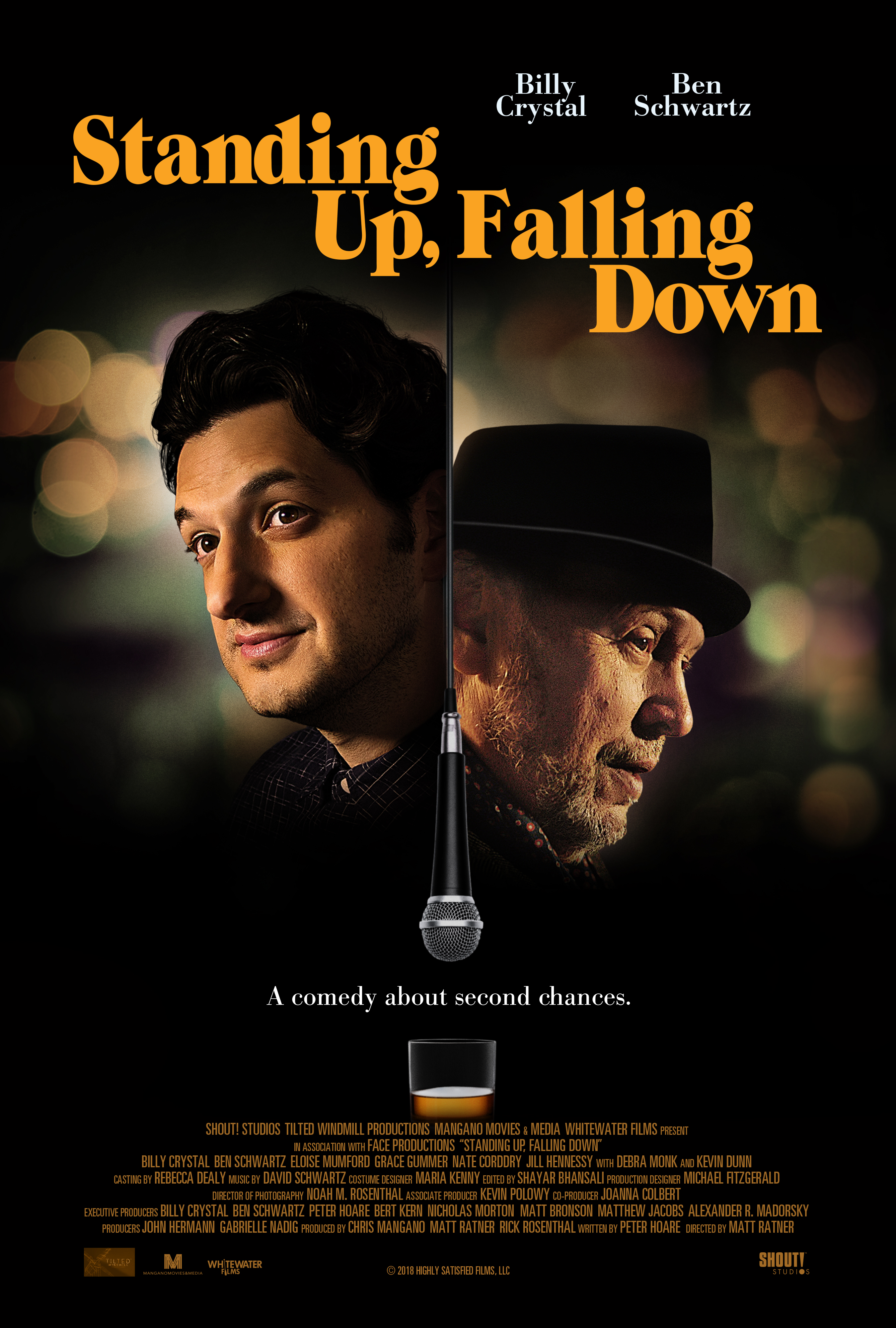 Standing Up, Falling Down film poster