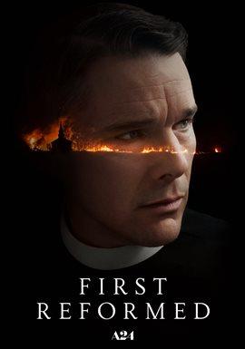 Film poster for First Reformed directed by Paul Schrader