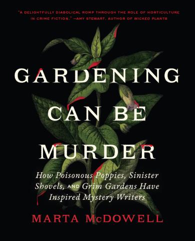 Book cover, Gardening Can Be Murder