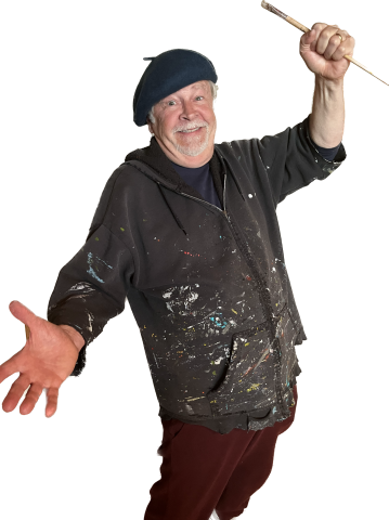 Jim Parks as Claude Monet