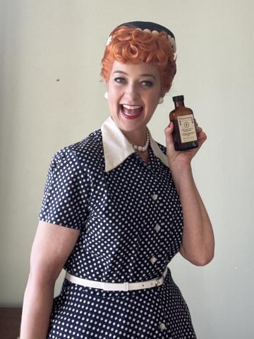 Leslie Goddard as Lucille Ball