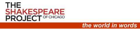 Logo of Shakespeare Project of Chicago