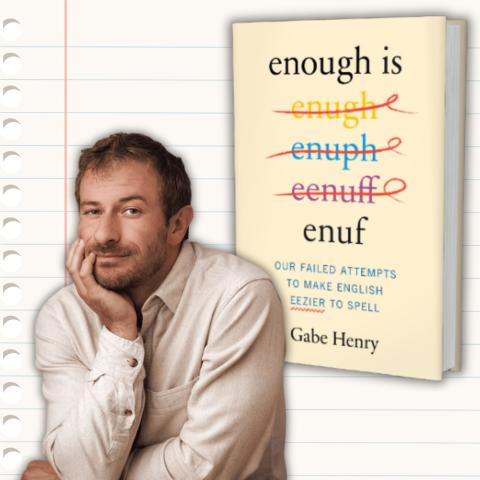 Author Headshot and cover of Enough is Enuf