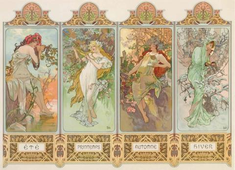 Poster by Alphonse Mucha