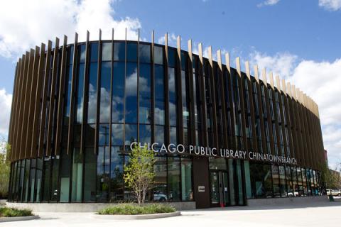 Chinatown Library in Chicago
