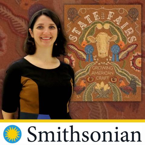 Author and book cover