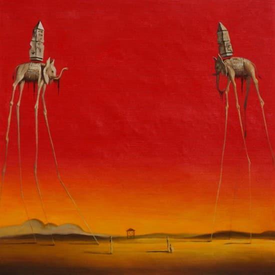 Dali, The Elephants-1948