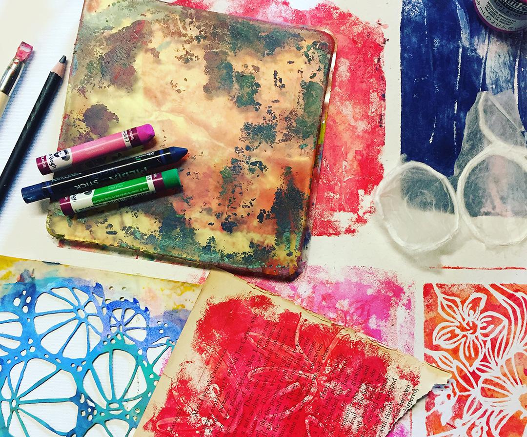 Gelli plate printing