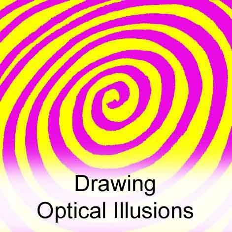 Spiral optical illusion