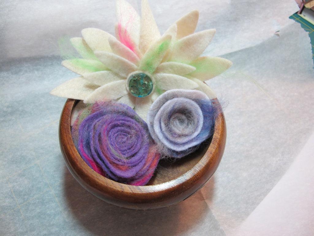 Needle felting