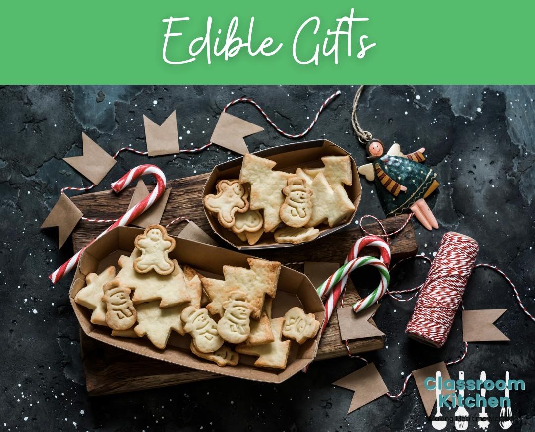 cookies, chocolate and candy desserts on a tray