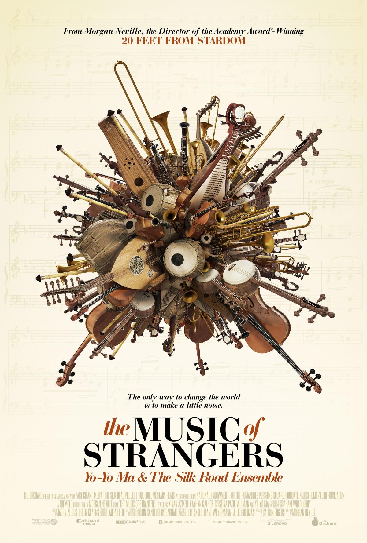 film poster for The Music of Strangers