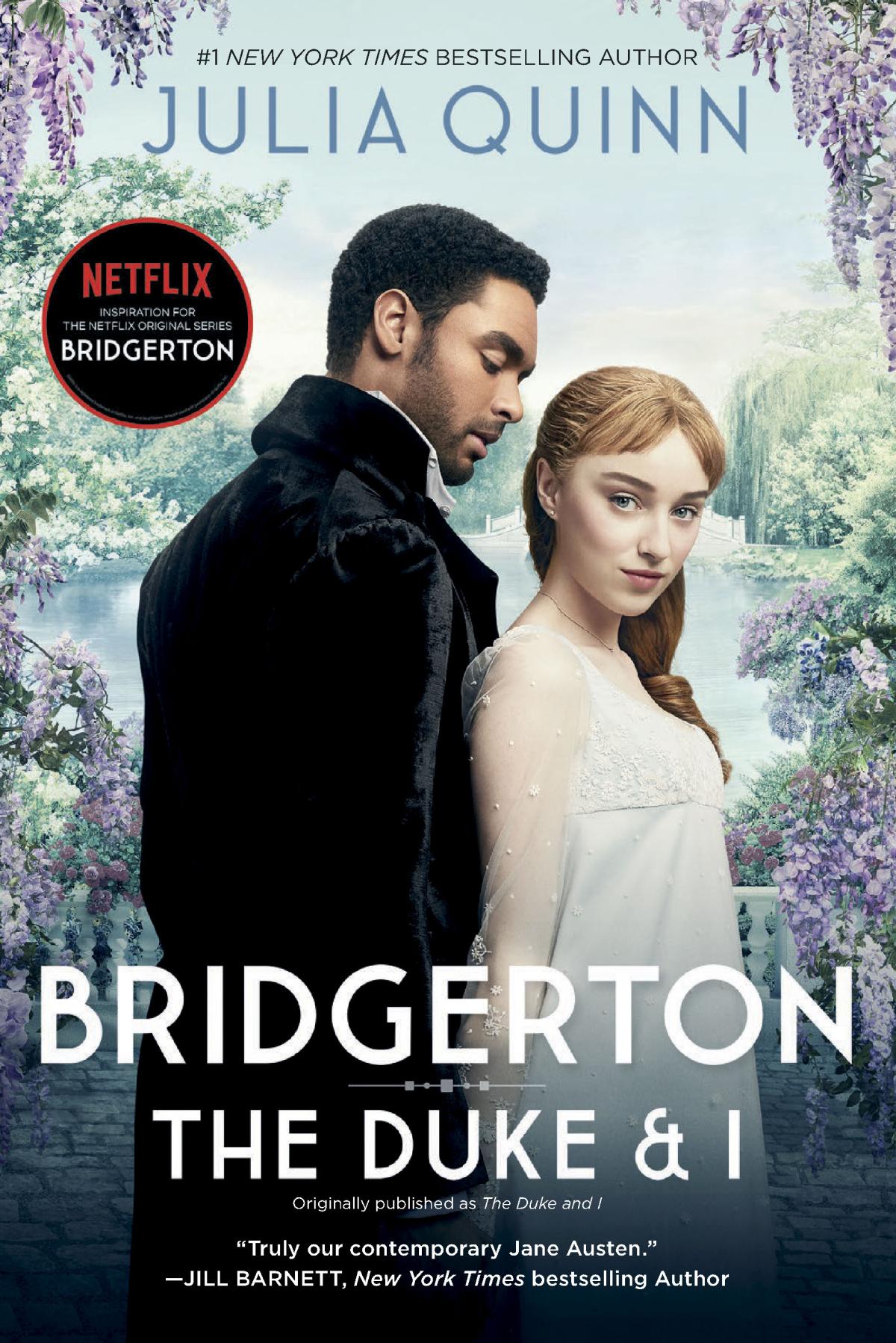 Book cover of Bridgerton, The Duke and I