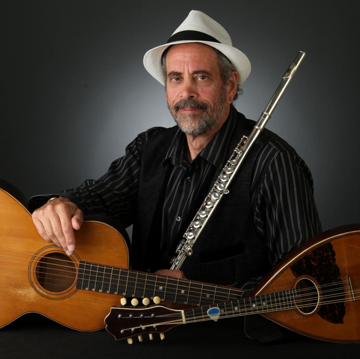 LJ Slavin with guitar