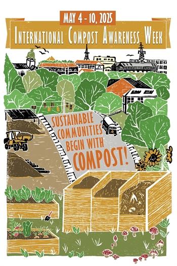International Compost Awareness Week 2025 poster