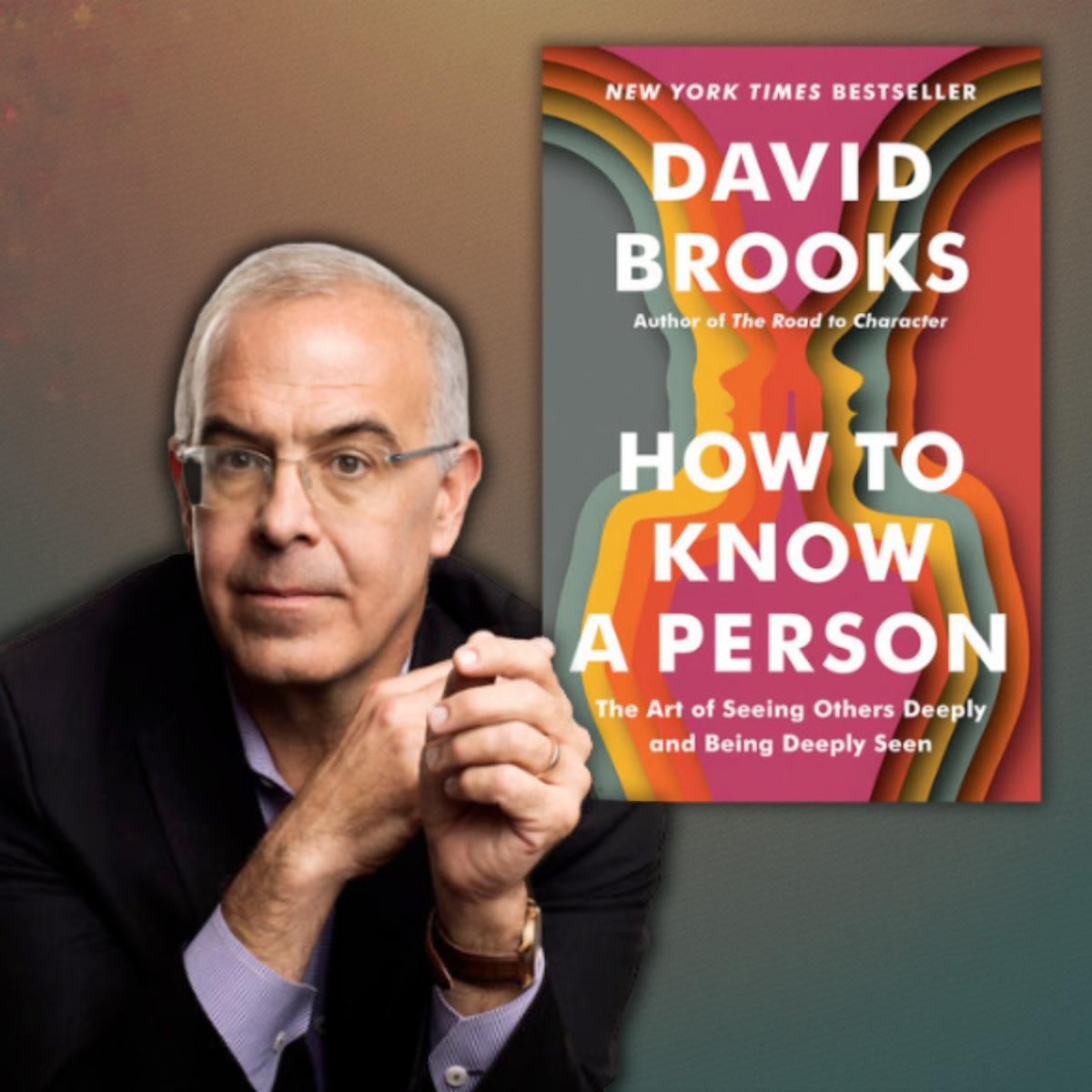 Author and Book Cover, How to Know a Person