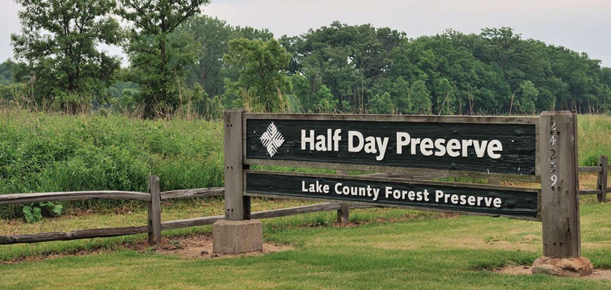 Sign "Half Day Preserves"